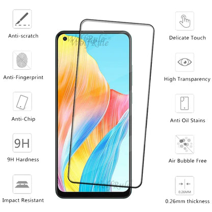 1/2/3/4PCS Full Cover Glass For OPPO A78