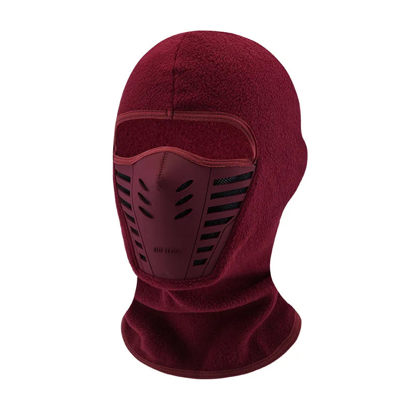 Motorcycle Mask Fleece Thermal Neck Full Face Mask