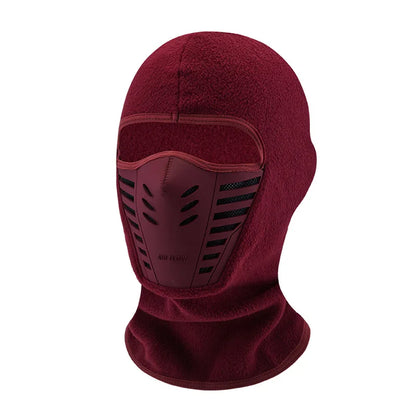 Motorcycle Mask Fleece Thermal Neck Full Face Mask