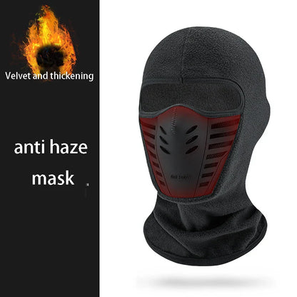 Motorcycle Mask Fleece Thermal Neck Full Face Mask